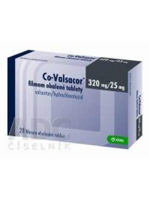 Co Valsacor 320 mg . / 12.5 mg. 30 tablets